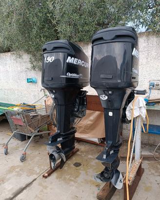 coppia motori  mercury optimax 150 cv