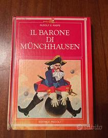 Libro vintage il Barone di Münchausen