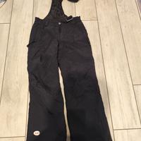 Tuta neve con bretelle 140 cm