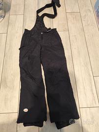 Tuta neve con bretelle 140 cm