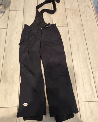 Tuta neve con bretelle 140 cm