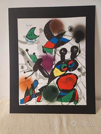 LITOGRAFIA ORIGINALE MIRO'