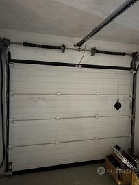 Porta sezionale garage usata