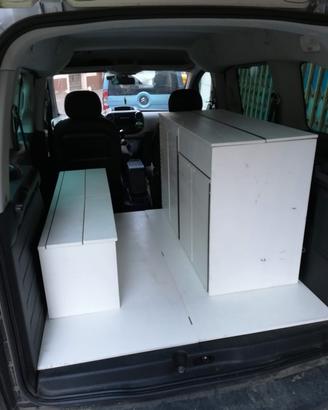 modulo per camperizzazione auto