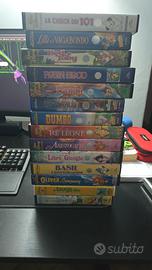 lotto 14 VHS classici Disney animali