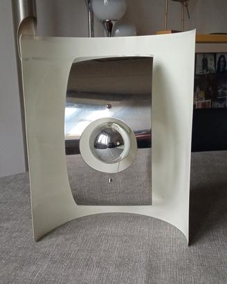Lampada da muro space age anni 70 Vintage 
