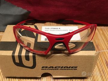 Occhiali sport AXO racing trasparenti