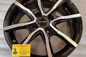 4 Cerchi In Lega NUOVI Da 15 Per Fiat Panda 500