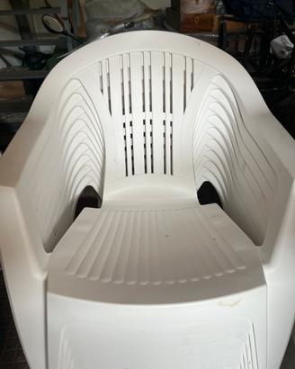 Sedie plastica da esterno 10