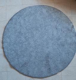 Tappeto Ikea diametro 130 cm grigio