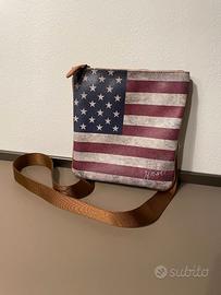 Borsa a tracolla YNot? American Flag vintage