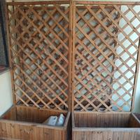Fioriere in legno