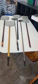 set completo con porta pale per pizzaiolo 