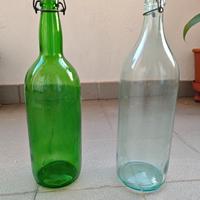 20 Bottiglie in vetro da 1,5 litri e 2 litri