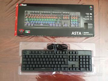 Tastiera Trust Asta Gaming