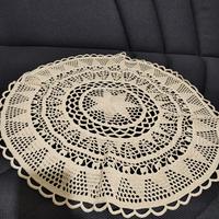 Tovaglietta di cotone all'uncinetto artigianale