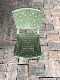 Sedie Pedrali Tatami verde