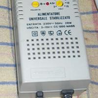 Alimentatore stabilizzato da 3 a 15 volts  1200mA