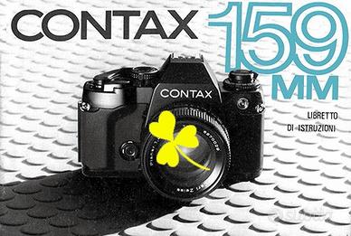 Manuale Istruzioni Contax 159 MM