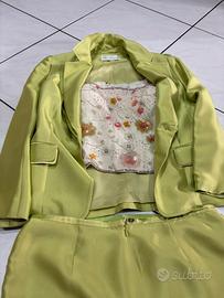 Completo Caterina Masoni Originale 100% Seta