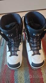 Scarponi Snowboard Salomon Savage Taglia 43 1/3