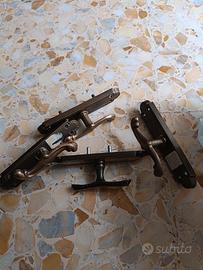 Maniglie ottone per finestre o balconi 