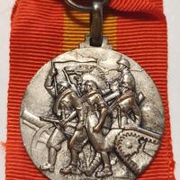 Medaglia presa di Santander guerra di Spagna