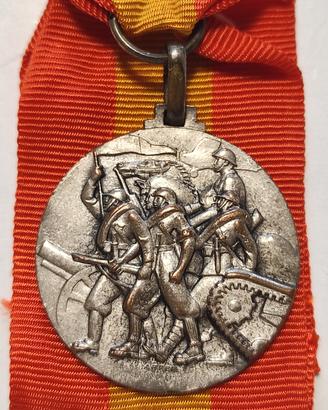 Medaglia presa di Santander guerra di Spagna