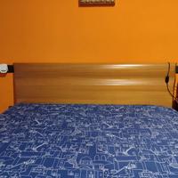 letto matrimoniale in legno di ciliegio 