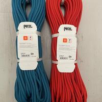 Mezze corde Petzl Rumba 8mm 2x60m per alpinismo