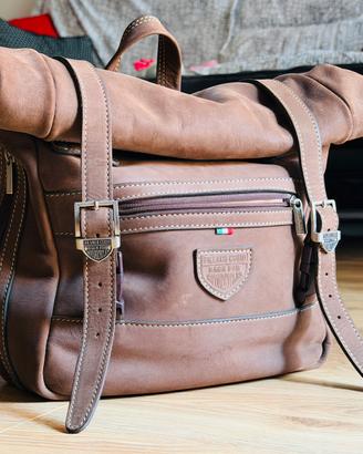 Borsa laterale Franco Cuoio roller bag click fix