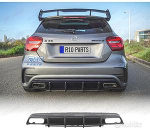 DIFFUSORE MERCEDES CLASSE A W176 AMG 12-18 LOOK A4