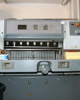 Tagliacarte Polar 78 ES da collezione