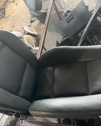 BMW E46 SEDILI IN PELLE NERA