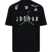Maglietta t-shirt off white x jordan M