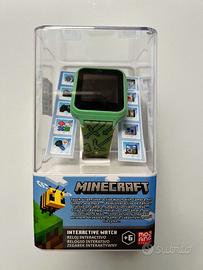 OROLOGIO INTERATTIVO MINECRAFT SMART WATCH