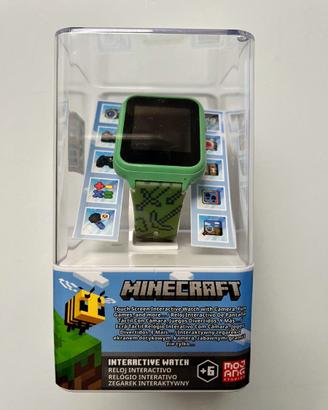 OROLOGIO INTERATTIVO MINECRAFT SMART WATCH