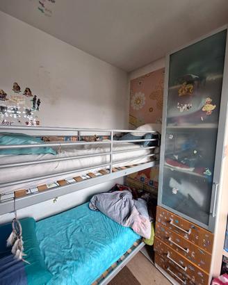 Letto a castello ikea modificato