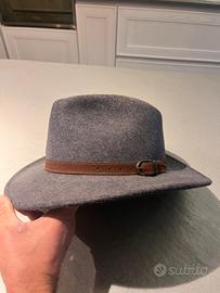 Cappello Fedora feltro lana Crushable – S