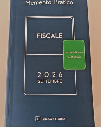 Memento fiscale 2026