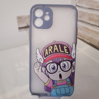 Cover bumper lilla Arale per iPhone 12