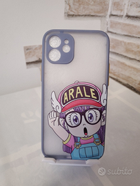 Cover bumper lilla Arale per iPhone 12