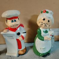 Cuoco in  ceramica  vintage 