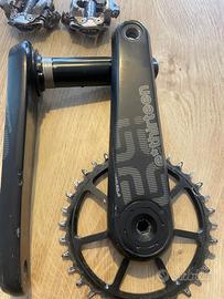 Guarnitura carbon