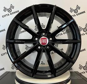 4 CERCHI IN LEGA FIAT 500X CROMA da 17"