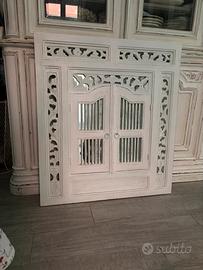 Specchio in legno