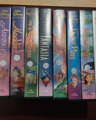WALT DISNEY - OTTO VHS IN PERFETTO STATO