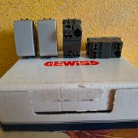 MODULI,INTERRUTTORI GEWISS CHORUS GRIGIO