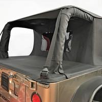 Capote tipo Cargo per Jeep TJ Suntop - Nera