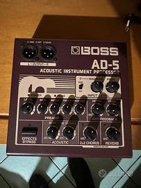 Boss ad-5 processore preamplificatore